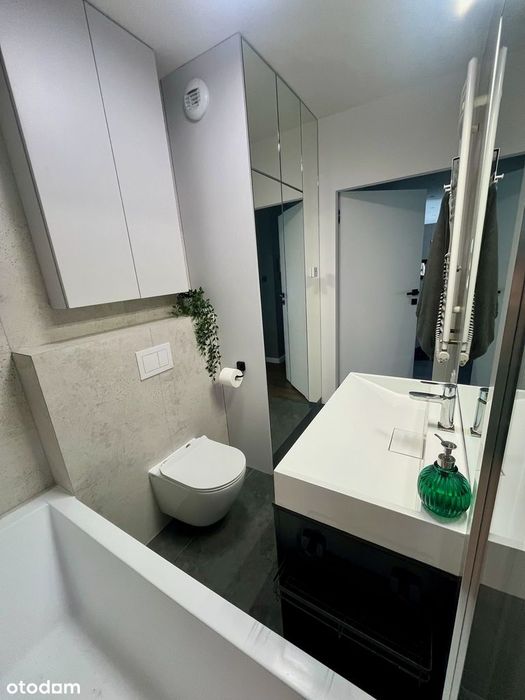 Nowoczesne mieszkanie 3-pokojowe, 57 m, balkon 8,5