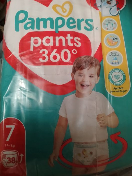 Pampers pants 7 підгузки трусики