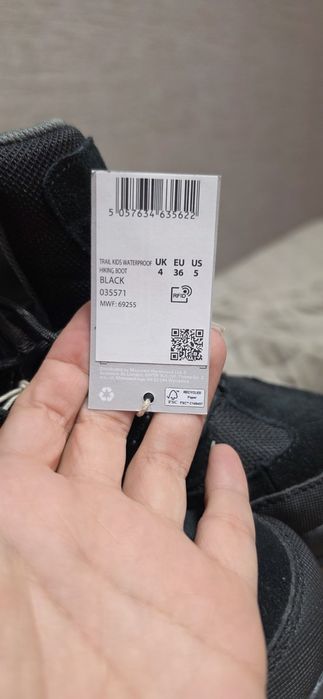 Нові дитячі черевики Mountain Warehouse, р. 36