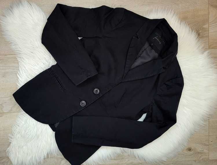 Czarna, elegancka, klasyczna, marynarka / żakiet, Stradivarius, S (36)