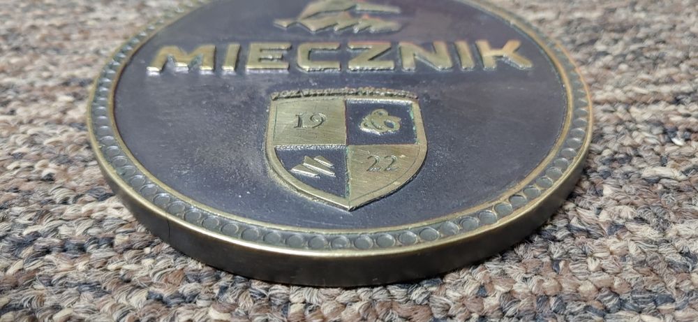 Okolicznościowy medal fregata Wicher Program Miecznik PGZ unikat