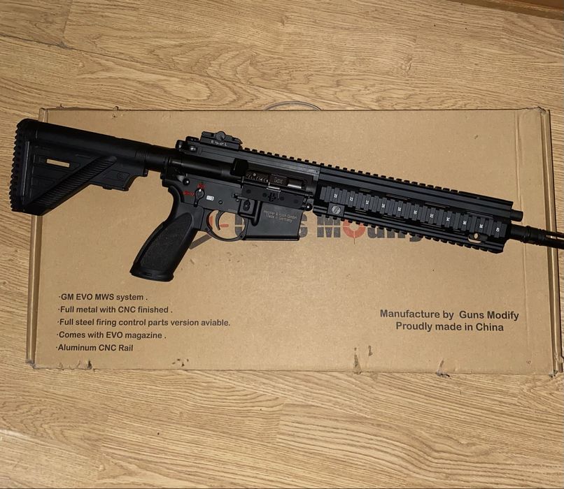 Airsoft HK416A5 MWS guns modify