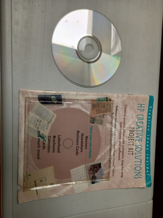 Cd com software criativo