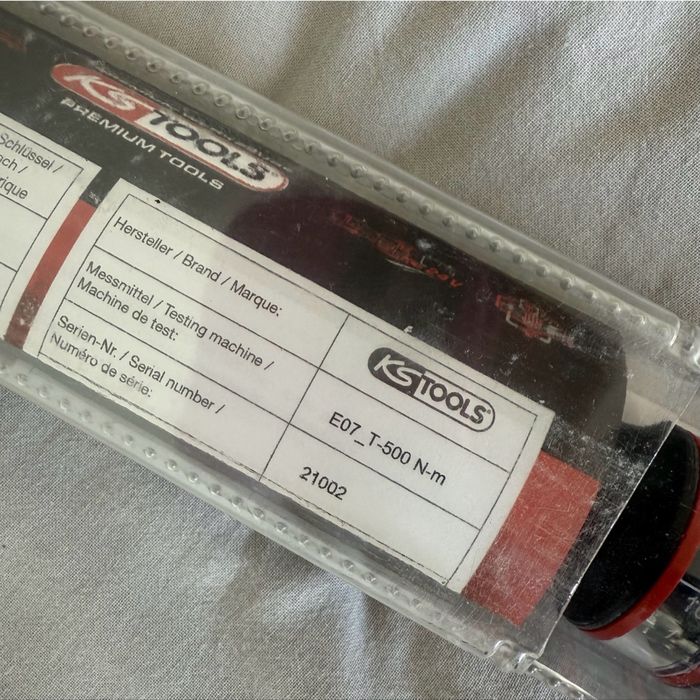 Klucz dynamometryczny KS TOOLS E07 T 500 Nm