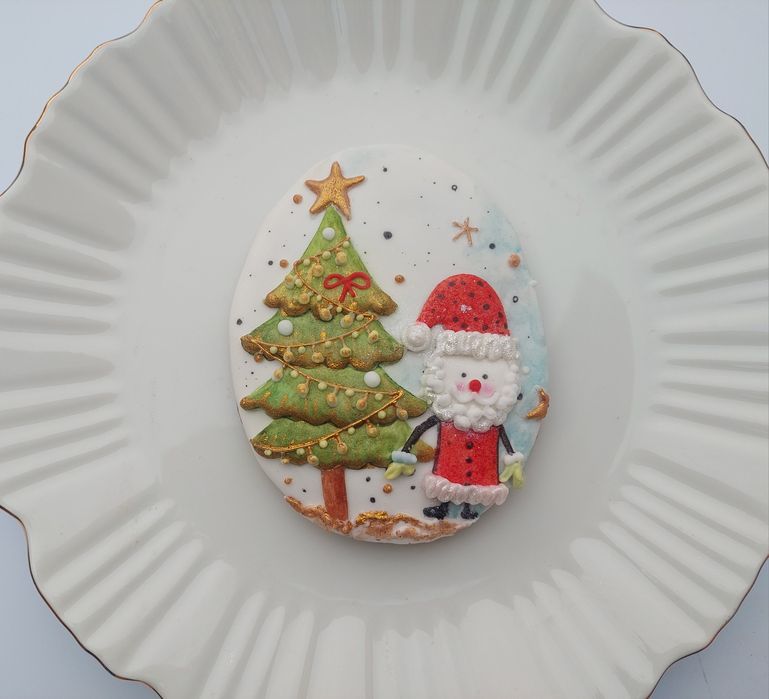 Pierniczki Gwiazdka Renifer Mikołajki Prezent dla Kociary Psiary Duże