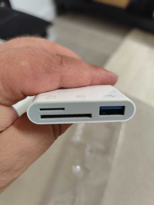 Leitor de cartões para iPhone