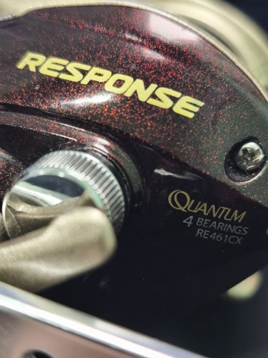 Мультипликаторная катушка Quantum Response RE461CX Baitcaster