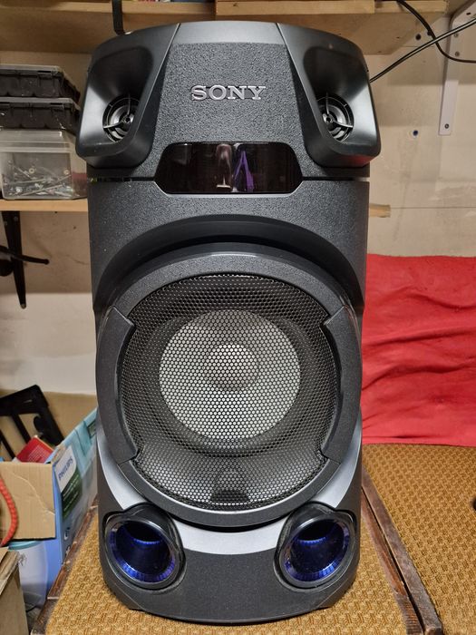 0Głośnik przenośny sony mhc v13. Bt, cd,fm,pilot