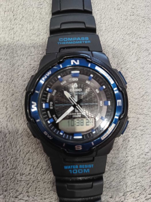 Zegarek Casio SGW-500H  - Niebieski
