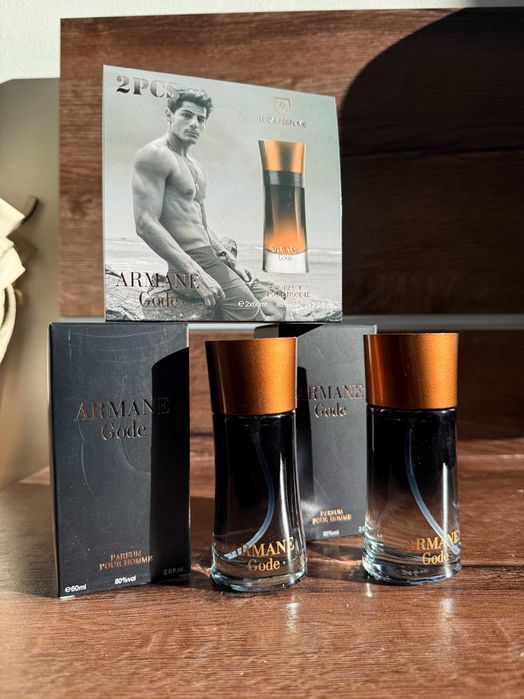 ARMANE PROFUMO – Perfumy męskie 2x60ml FOLIA!