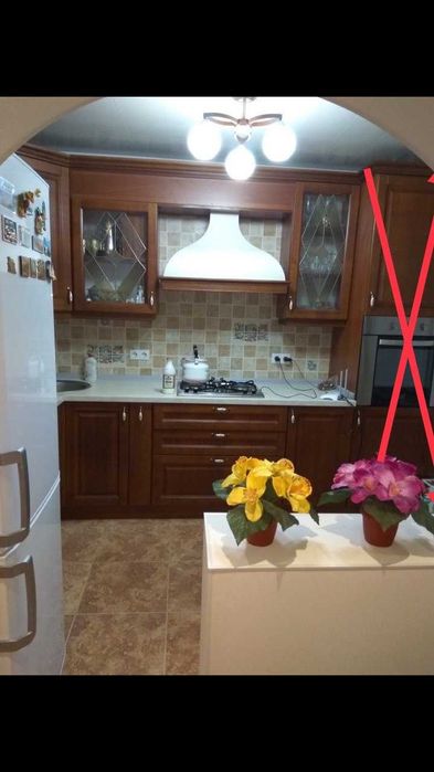 Кухня з масива дерева