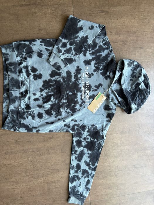R 134 bluza dresowa Coccodrillo efekt farby