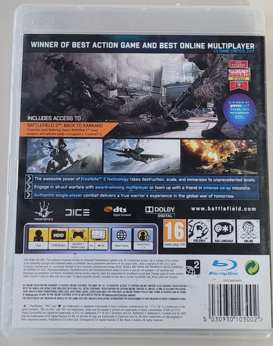 Battlefield 3 na PS3