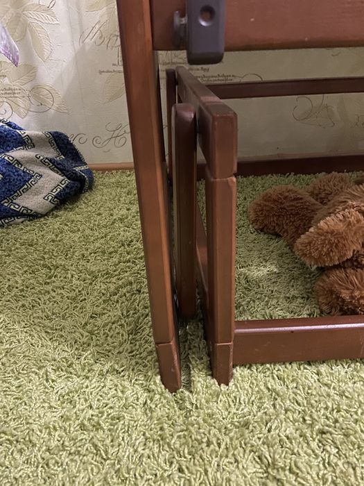 Дитяча краватка з маятником з матрасом