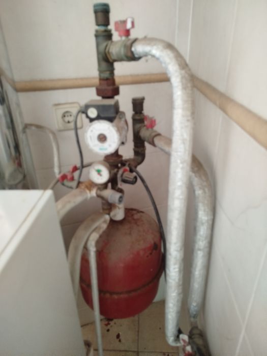 Caldeira aquecimento central gasóleo -Geminox