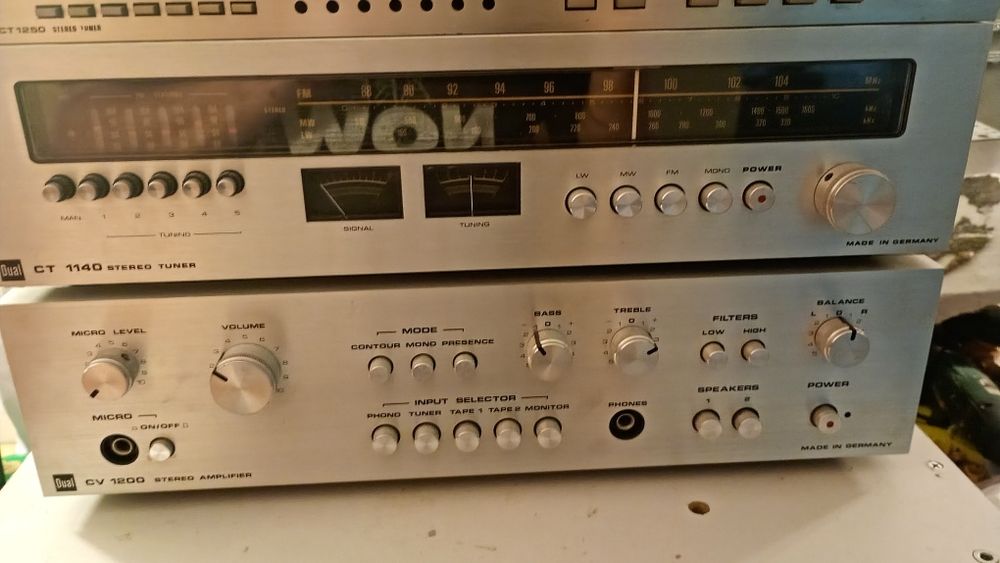 Wieża Dual CV 1200 +Tuner CT 1140