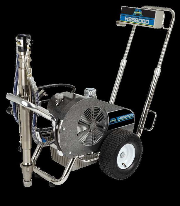 Wynajem agregatu do szpachlowania i gładzi Airlessco Graco  Hss9000.