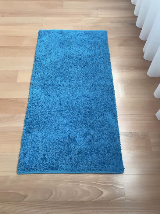 Tapete azul turquesa Hand Hoven Durry