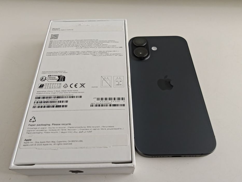iPhone 17 256 gb nowy Gwarancja
