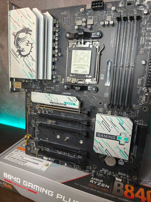 Материнська плата Msi B840 Gaming Plus Wifi (AM5) 7000-9000 Серія AMD