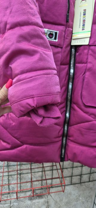 Тёплая куртка на девочку