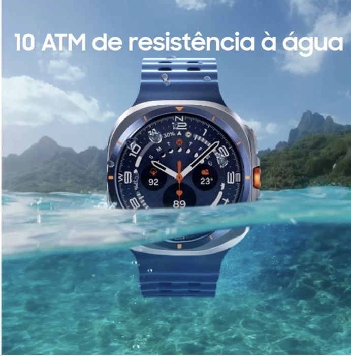 Smartwatch SAMSUNG Galaxy Watch Ultra 2025 (47mm - Prateado Titânio)