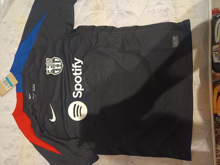 Camisola FC Barcelona Treino Nike 2024/25 Preta – Spotify