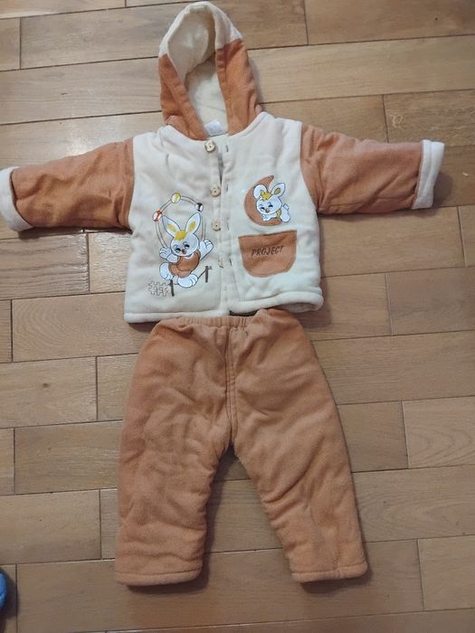 Комбінезон зимові для хлопчика 9 - 18 м. Спальник