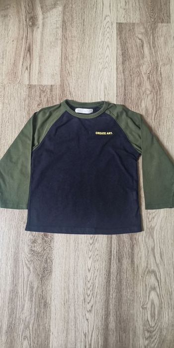 3 szt koszulki longsleeve t-shirt Zara Gap 116