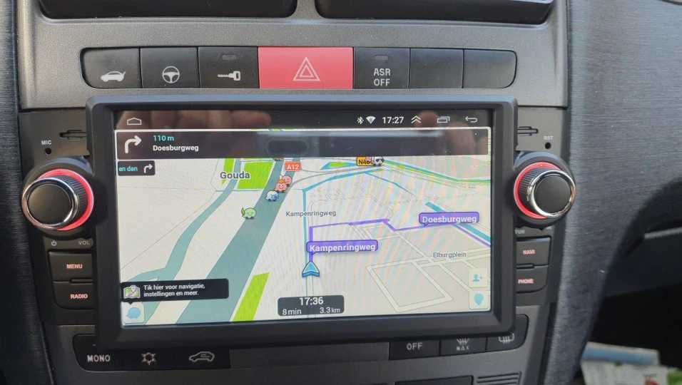 Radio 2 DIN Android 13 Fiat Punto – GPS WIFI CarPlay - Novo Garantia