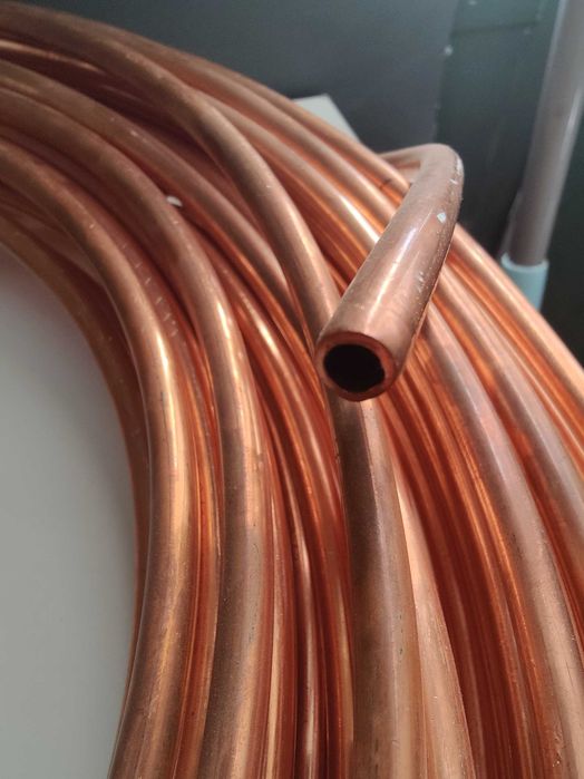 Rolo de cobre 8x10mm