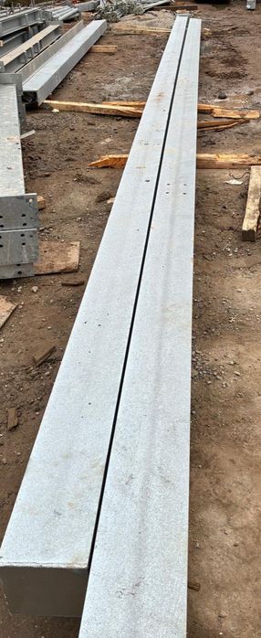 Słupy stalowe ocynkowane