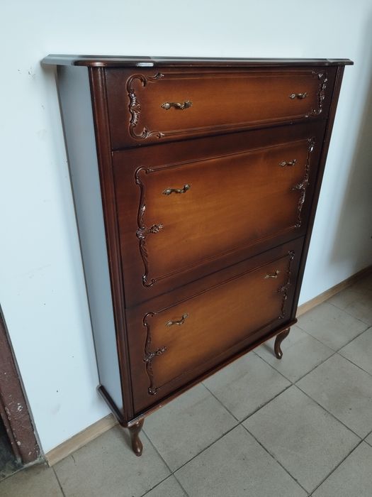szafka na buty wąska Antyk Vintage