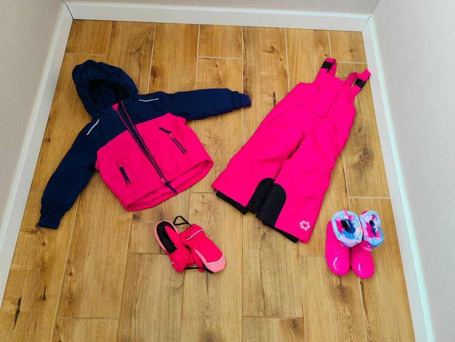 Лижний костюм lupilu / Crivit  86-104 снігові штани зимова куртка