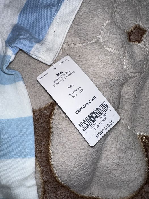 Ромпер пісочник carter’s 24 m