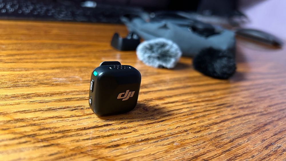 DJI Mic Mini передавач, мікфрофон, петличка, трансмітер, transmitter