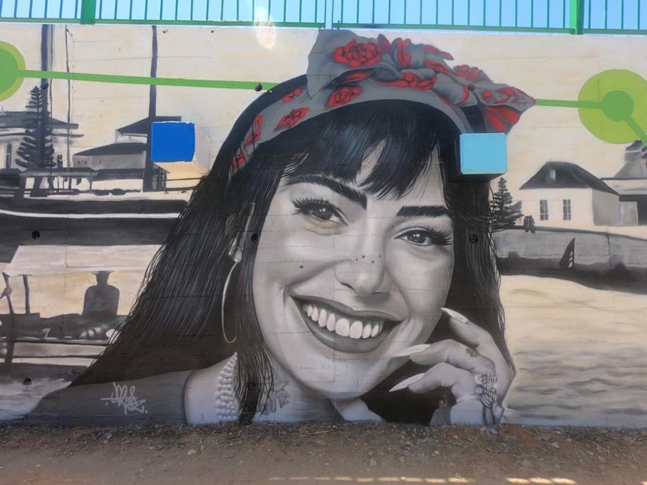 Arte urbana painel mural graffiti street art pintura