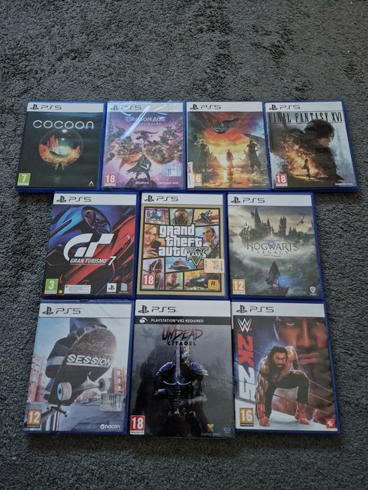 Jogos para PS2, PS4, PS5 e Switch