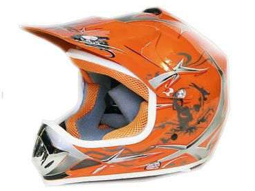 Capacete para Criança Laranja tamanho XS, S, M ou L