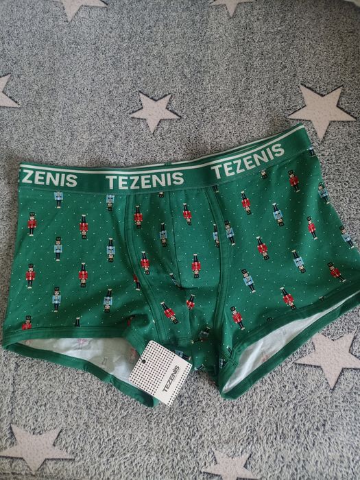 Bokserki męskie tezenis M dziadek do orzechów