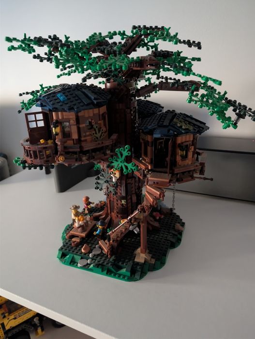 LEGO Ideas 21318 Tree House - Completo c/ Caixa (Verão/Outono