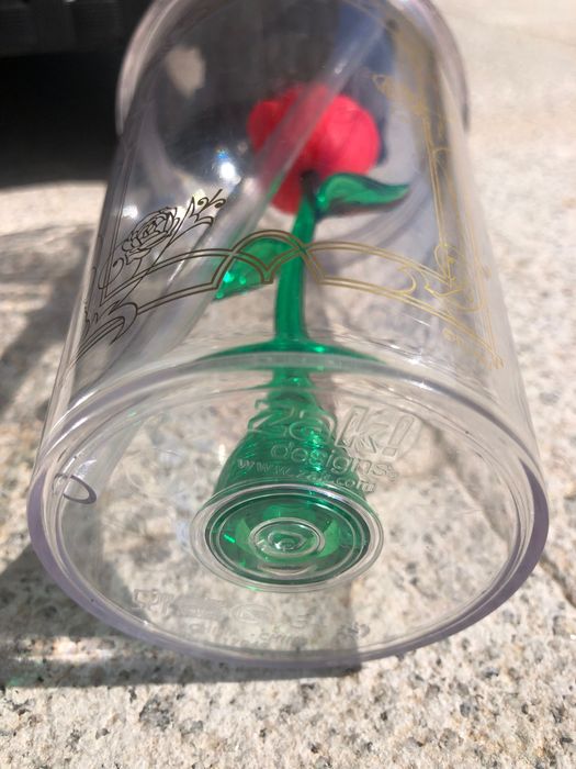 Copo para transporte bebidas (Beauty and the Beast)