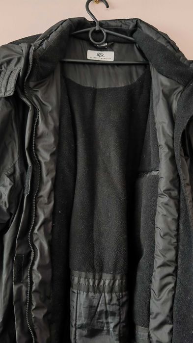 Куртка Bonprix чоловіча великого розміру на флісі з капюшоном