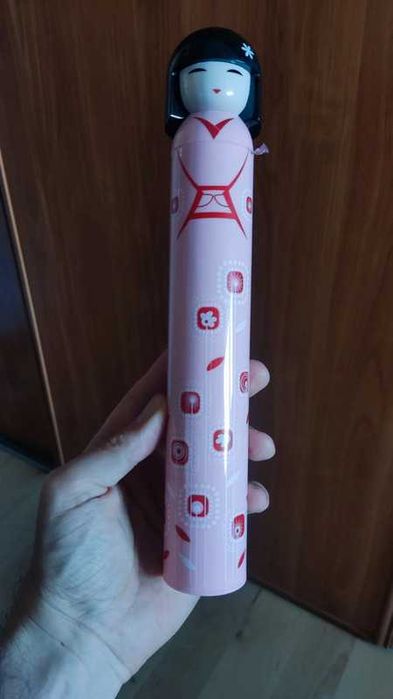 Różowa parasolka gejsza nowa