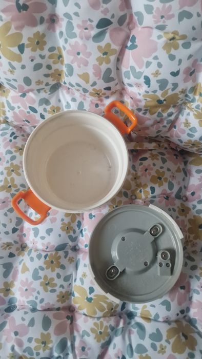Mini tefal toster i szybkowar garnek agd dla dzieci