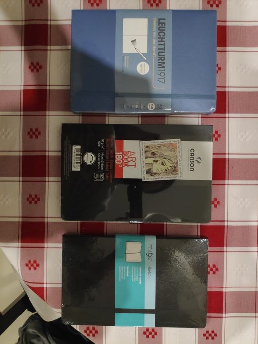 Sketchbook selados Canson, mitos
