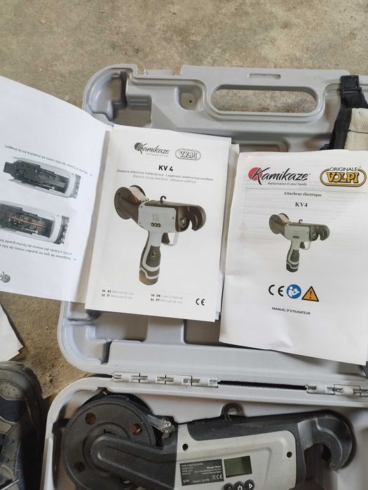 Atadora vinha Volpi Kamikazi + 9 rolos