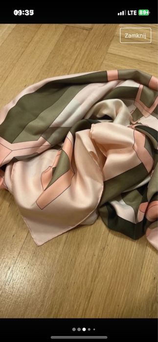 Apaszka Chusta  Duża Hermès Kolekcjonerska z NYC