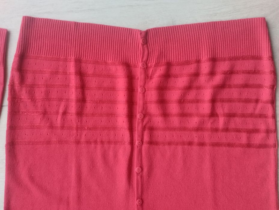 Czerwony sweter kardigan jak nowy r. 42/44