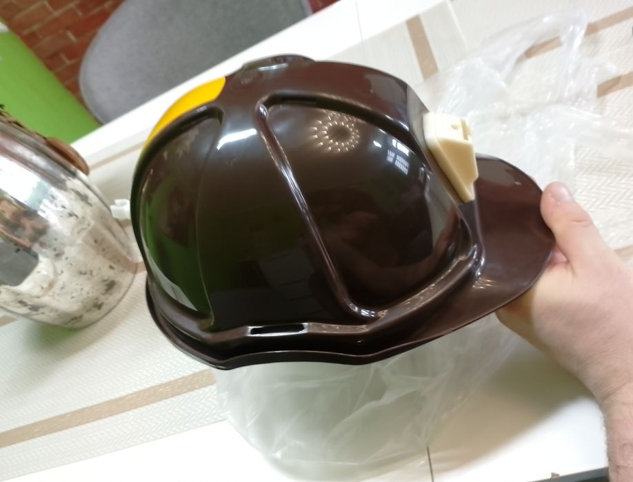 Chełm górniczy brazowy unikat